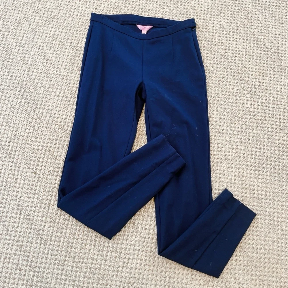 Lilly Pulitzer Navy Ponte Pants | Women’s Size 2